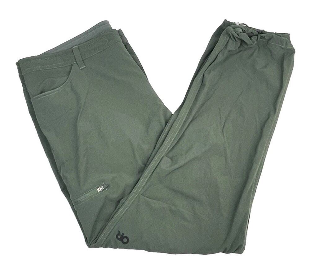 OUTDOOR RESEARCH Women's Ferrosi Pants Hiking Travel RANGER GREEN Sz 14